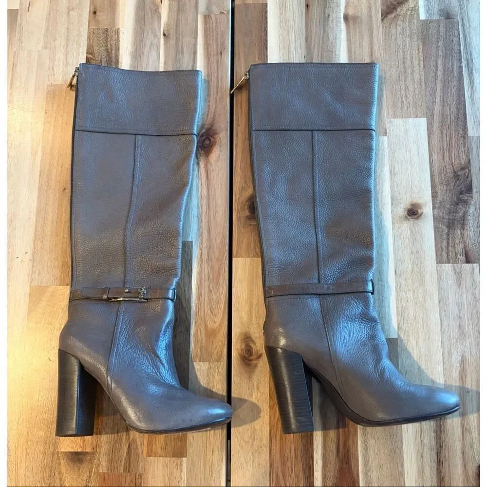 Tory Burch Jenna Pebbled Over the Knee Boots